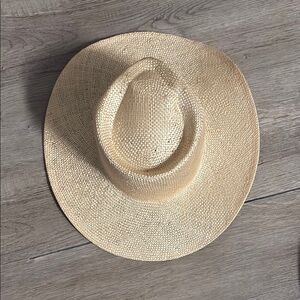 Lack Of Color Cream Straw Hat